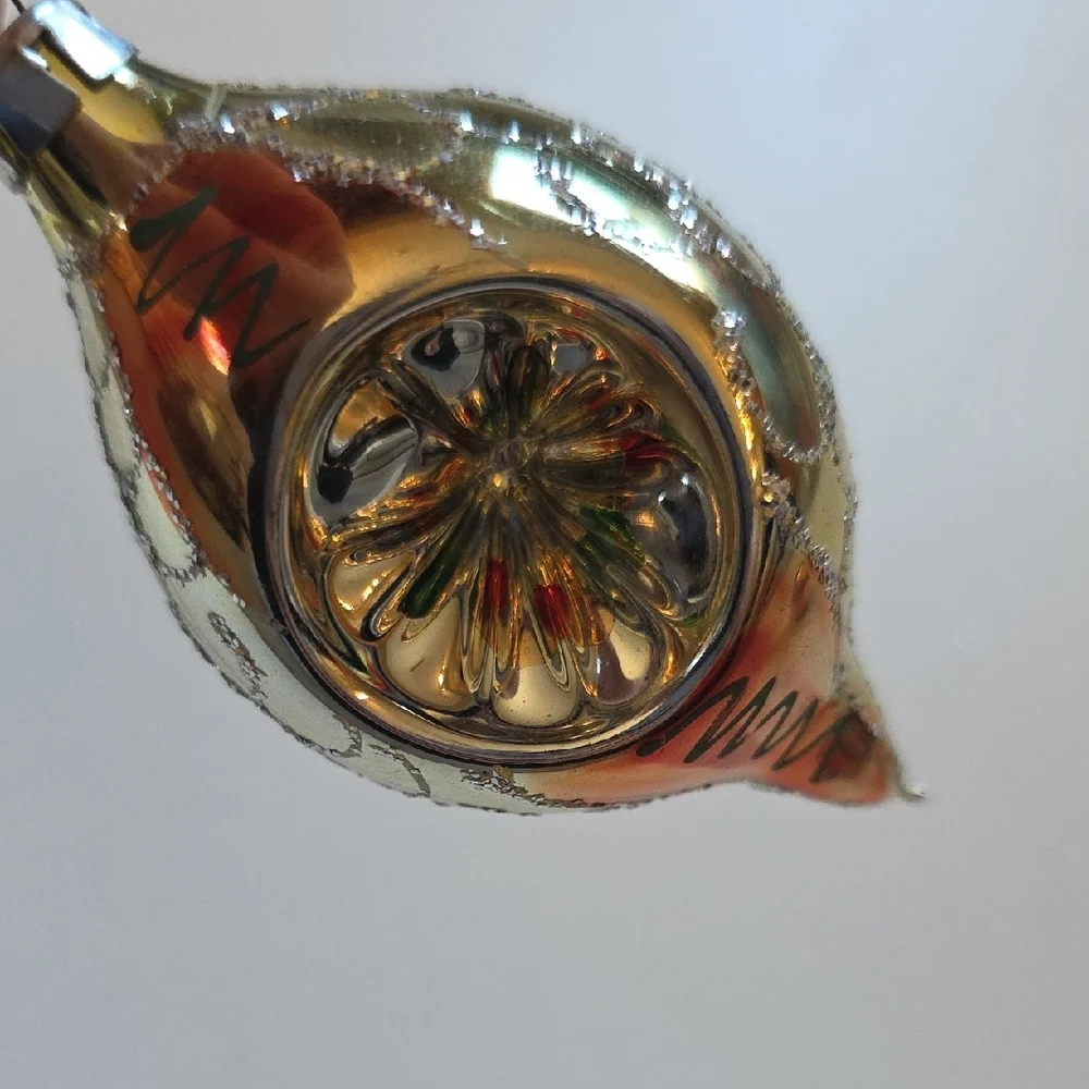 Vintage Glass Ornament Set - Multicolor